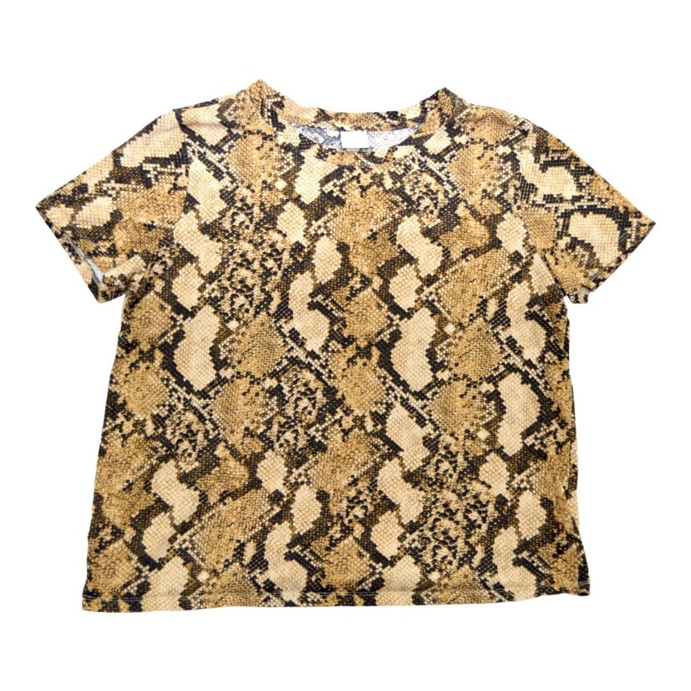H&M Snake Print Tee Size‎ Medium M
